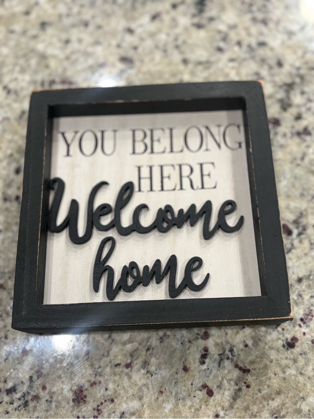 Kirklands Welcome Home standing sign